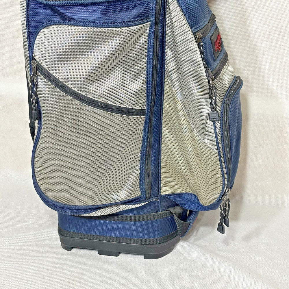 Vintage Rawlings Blue & Silver Golf Cart Bag