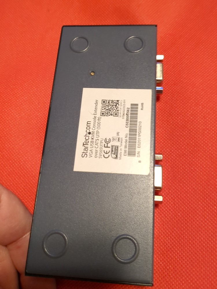 STARTECH SV565UTPU VGA USB KVM CONSOLE EXTENDER LOCAL UNIT A ONLY