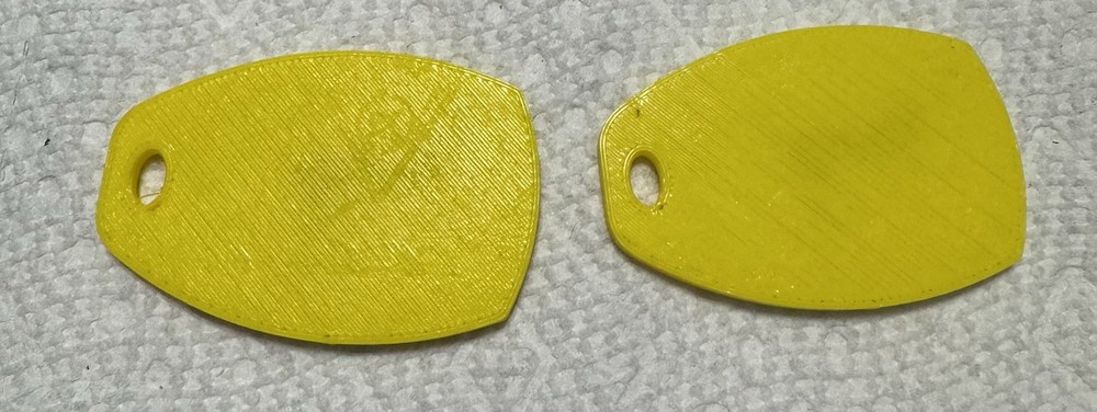 John Deere Custom 3d Printed Key Chain's