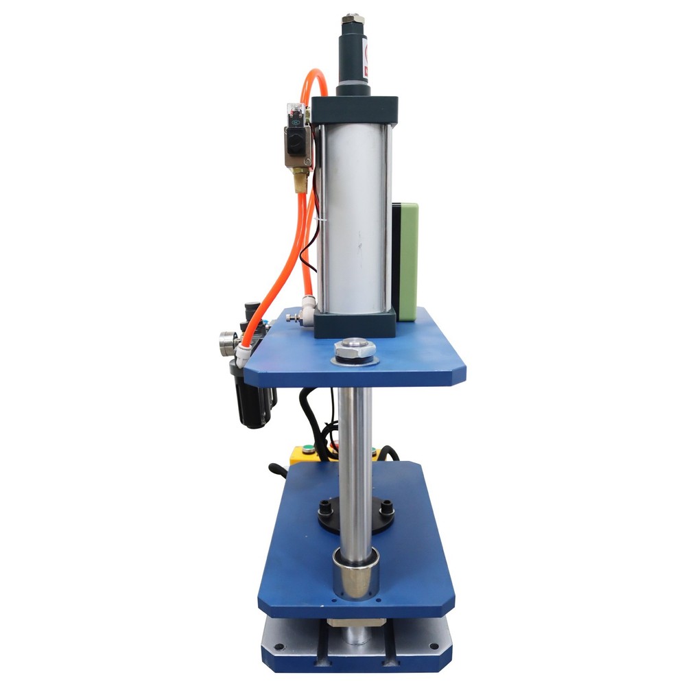 110V Pneumatic Punch Press with Controller 1102lb/500kg Double-Column Adjustable
