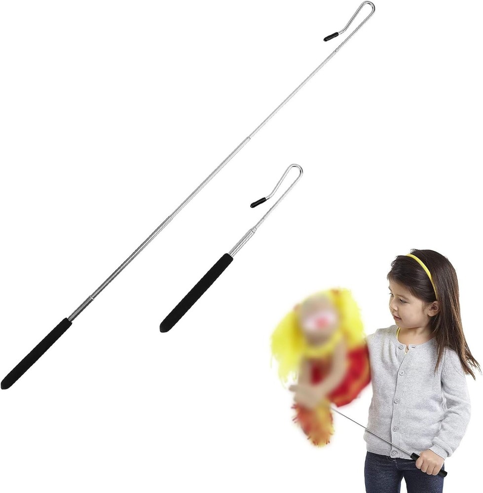Professional Puppet Control - 8-21 Inch Adjustable Rods for Impressive Movement