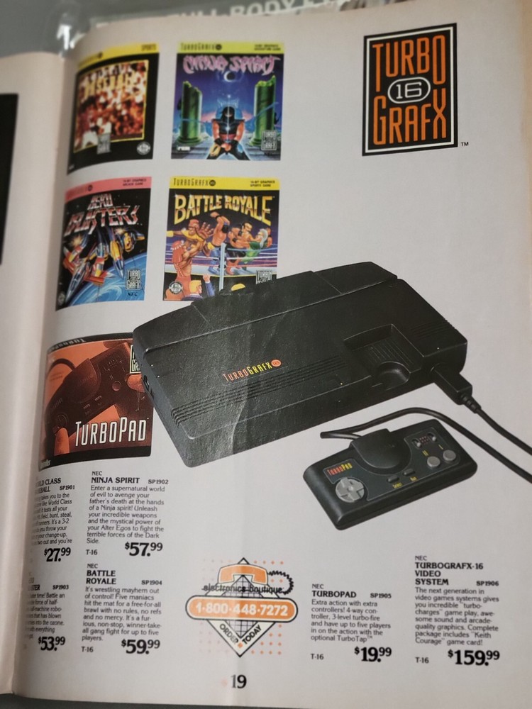 Electronics Boutique Spring Mail Order Catalog (1991) Pre-Owned VG Condition
