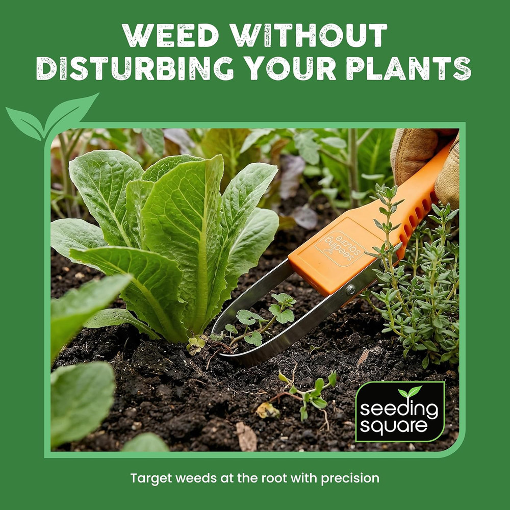 Sneaky Weeder Handheld Gardening Tool for Precise Weeding | Ergonomic, Lightweig