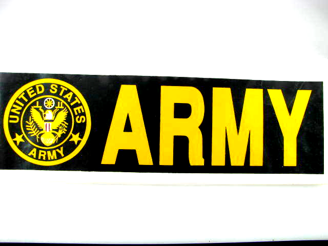 Decals (2), US Army