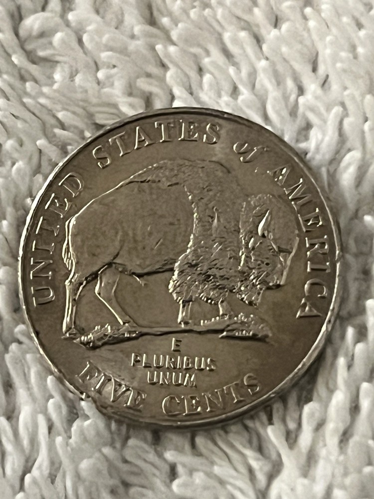 2005 Jefferson D Buffalo Nickel Rare - Mint Mark Error Liberty Error