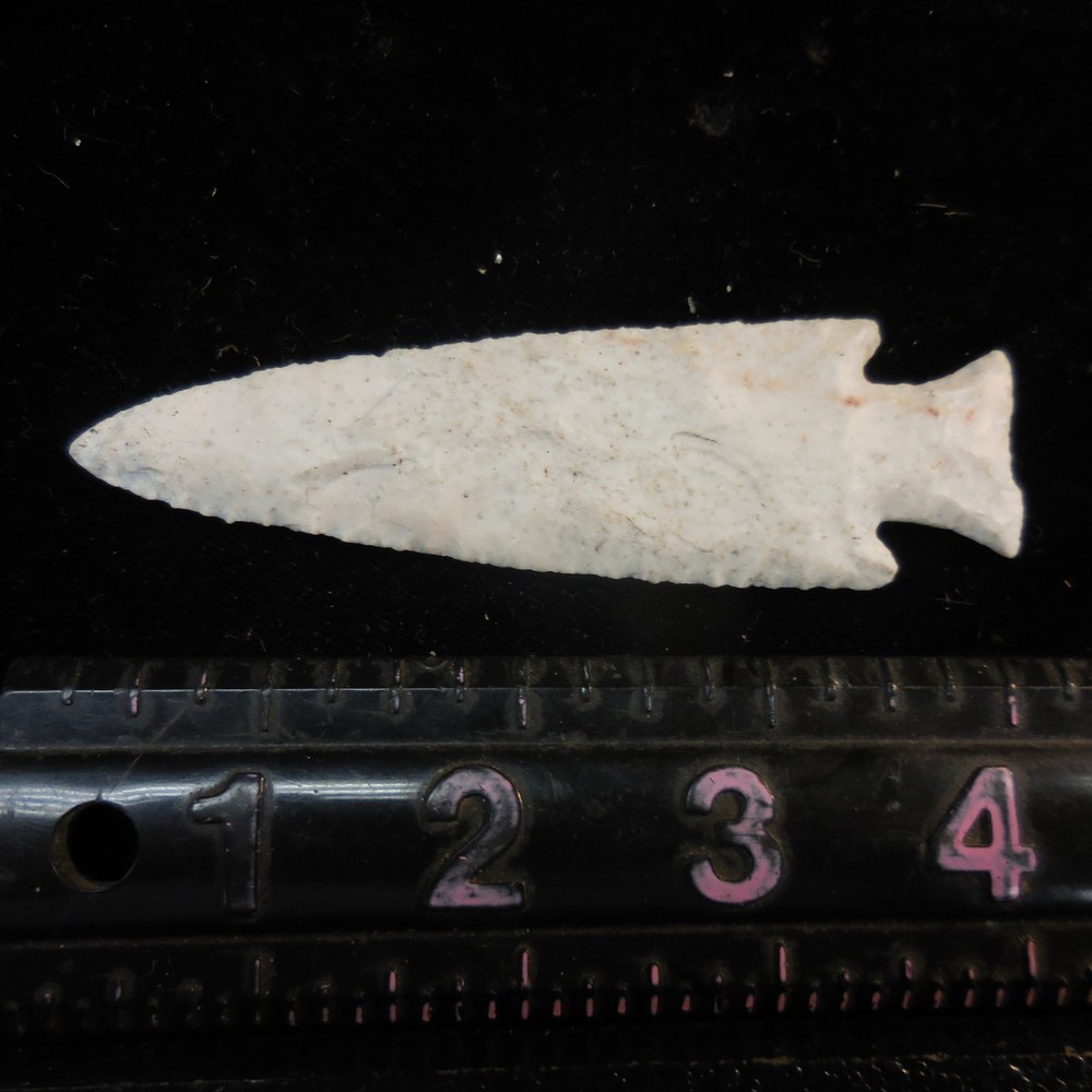 WHITE HARDIN POINT--CLASSIC FORM AND FLAKING