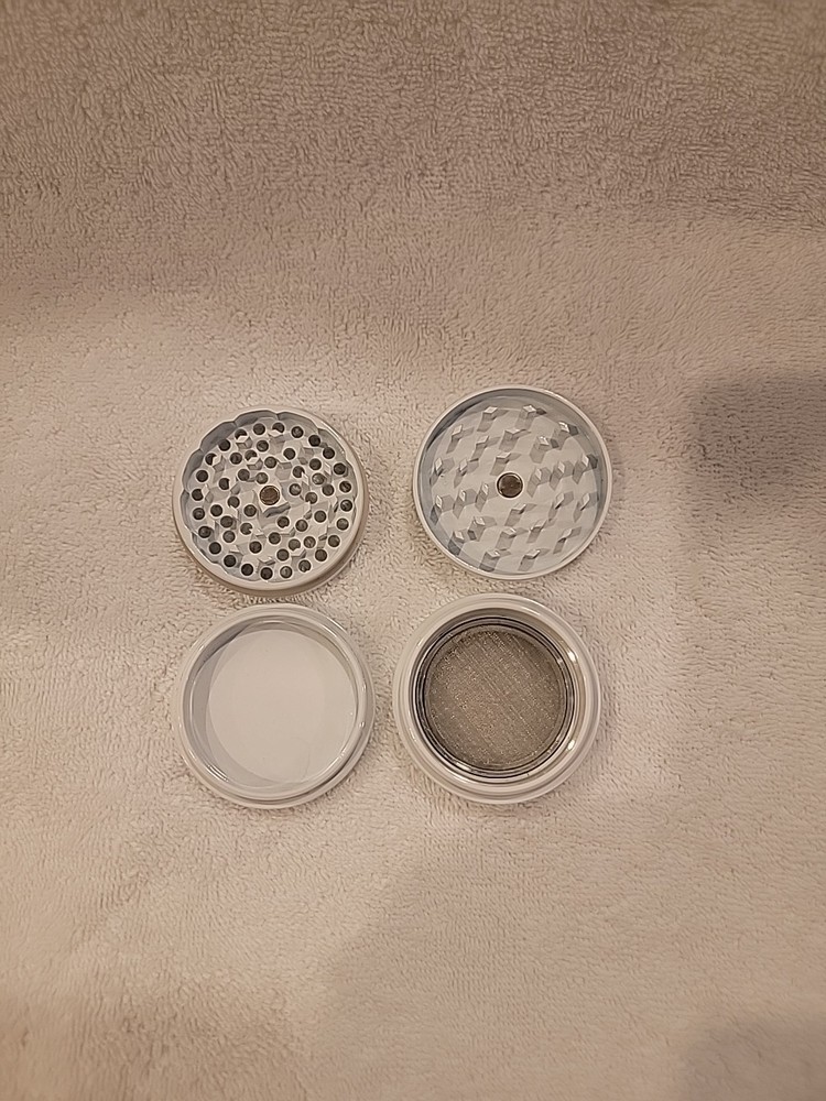 Headchef 2.5" Nano-Ceramic Herb Grinder(White)