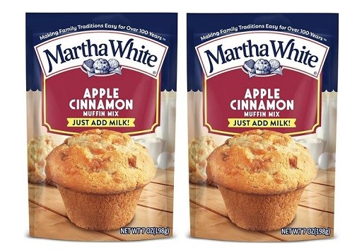 Martha White Apple Cinnamon Muffin Mix 2 Pack