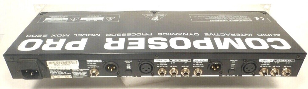 BEHRINGER COMPOSER PRO MDX2200 - Tested / Working