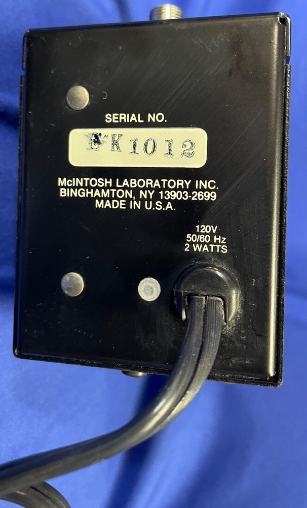 MCINTOSH R606, Vintage Multiple Sensor Adaptor- 6 Inputs to 1 Output.