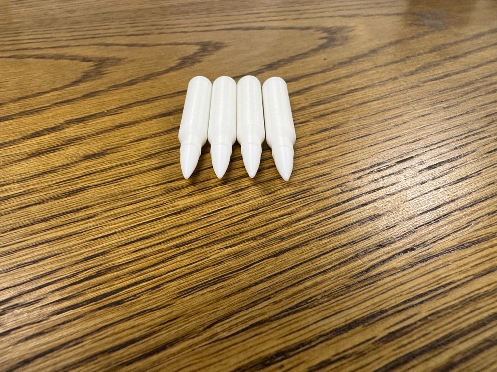 5.56 Snap Cap/Dummy Rounds 3D printed (4 Pack)