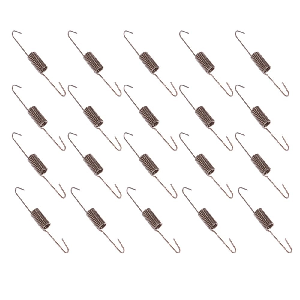 UtySty 20 Pack 10CM Sofa Mechanism Stretch Spring Replacement Silver