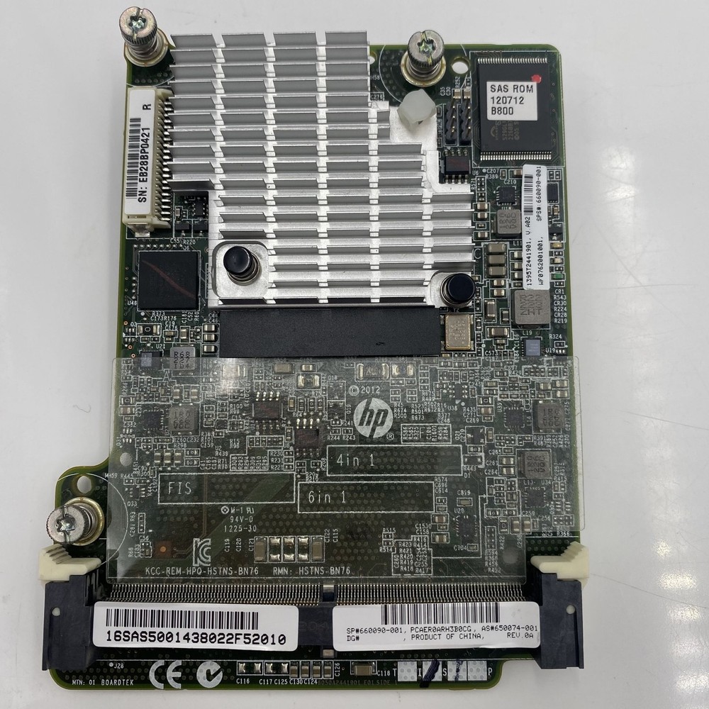 HP SAS Smart Array P721m/512 controller 650074-001 660090-001