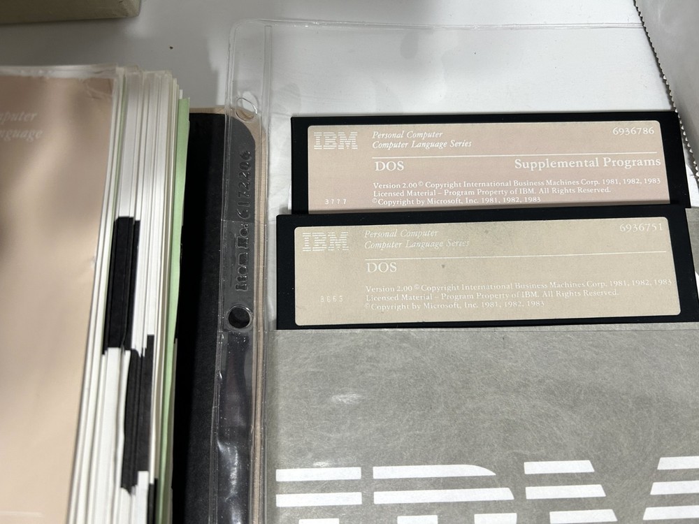 IBMDisk Operating System Vrs 2.0 Includes Software Ships Worldwide