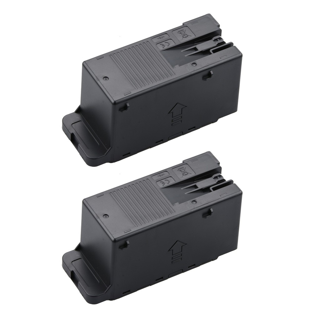 2* C9345 Maintenance Box For Epson WorkForce Pro Printer Waste Ink Pad Replace