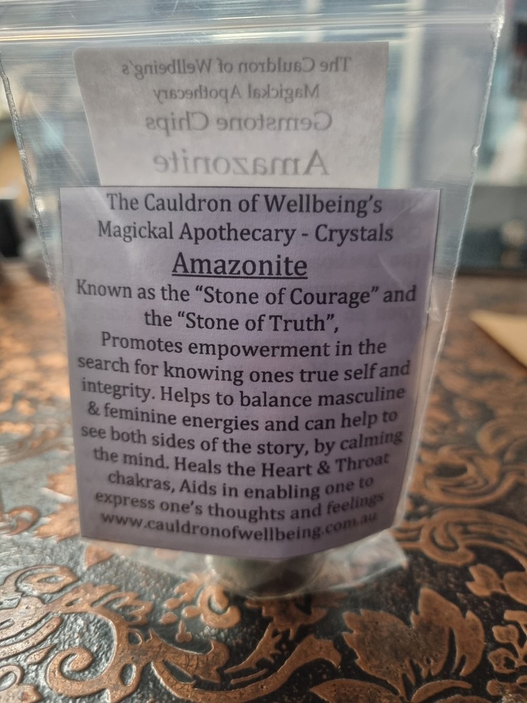 Crystal Chips - Amazonite