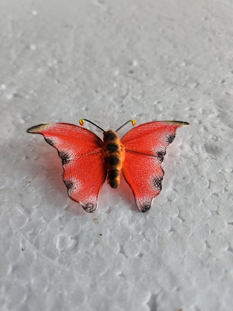 Butterfly Pin • Bright Orange