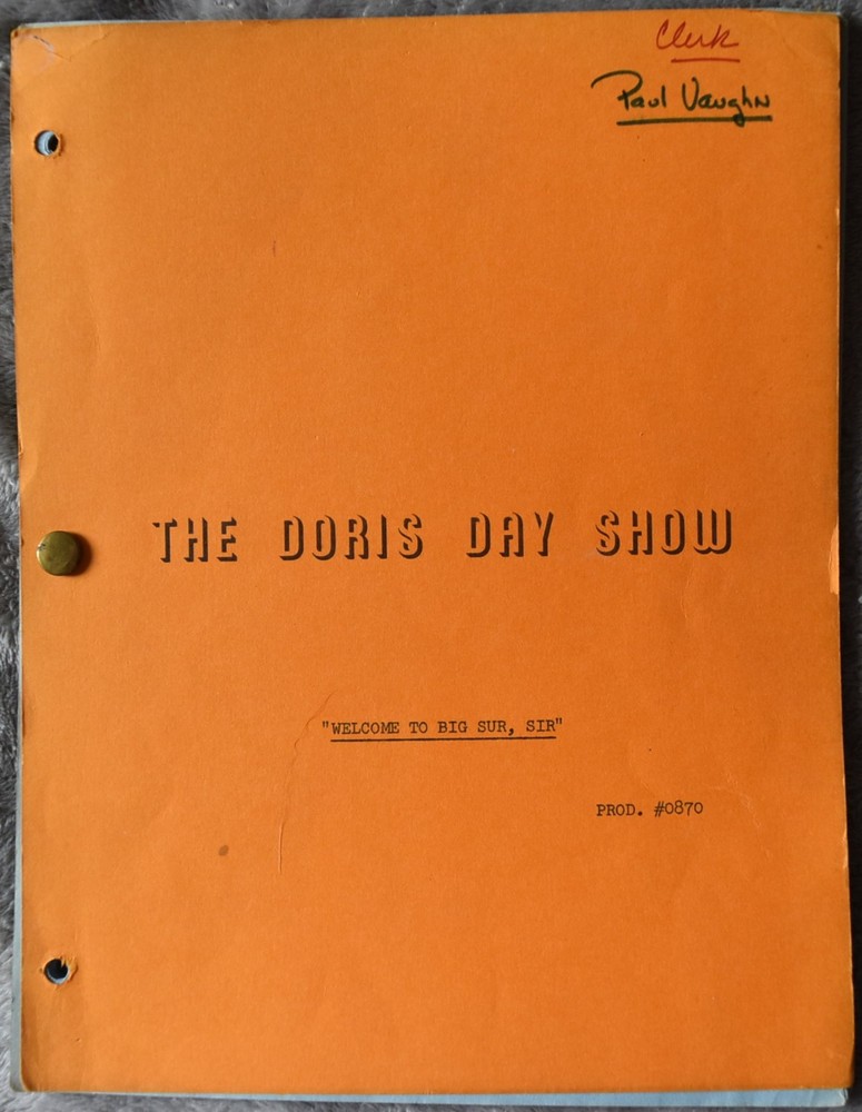 The Doris Day Show Original Screenplay Script