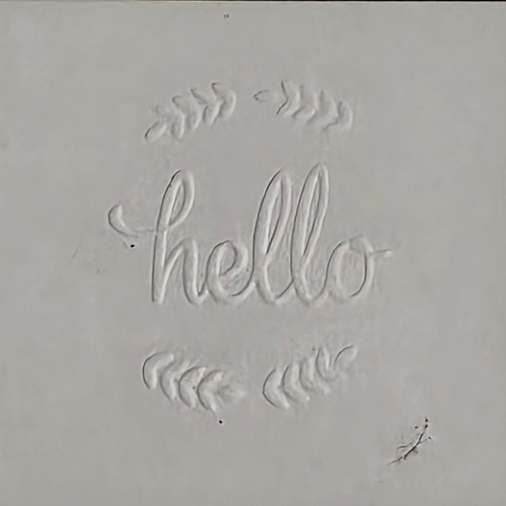 Personalized Embosser With Removable Plate "Hello Design" By Things Remembered