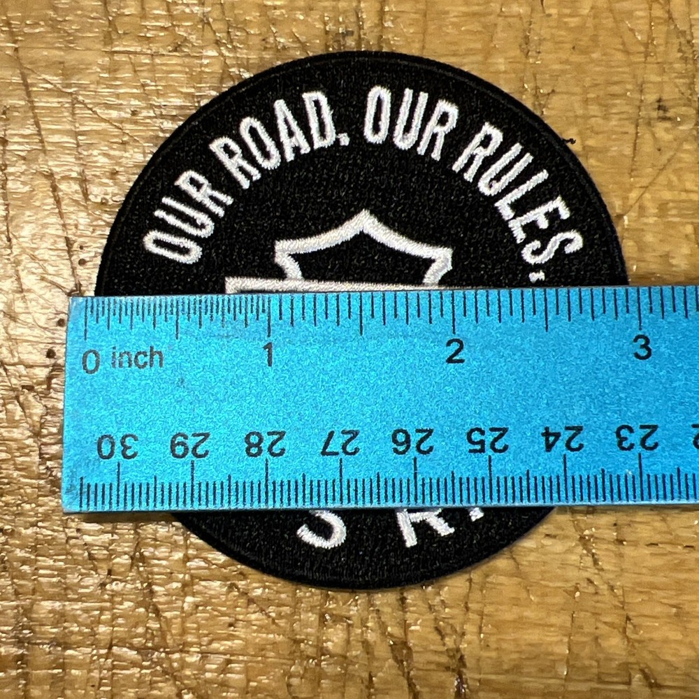 ⭐HARLEY DAVIDSON MOTORCYCLES "LETS RIDE" VEST JACKET PATCH