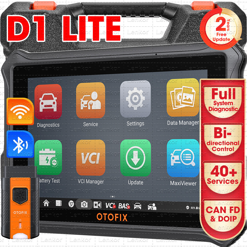 2025 OTOFIX D1 Lite Bidirectional Full System Diagnostic Tool Key Coding Scanner