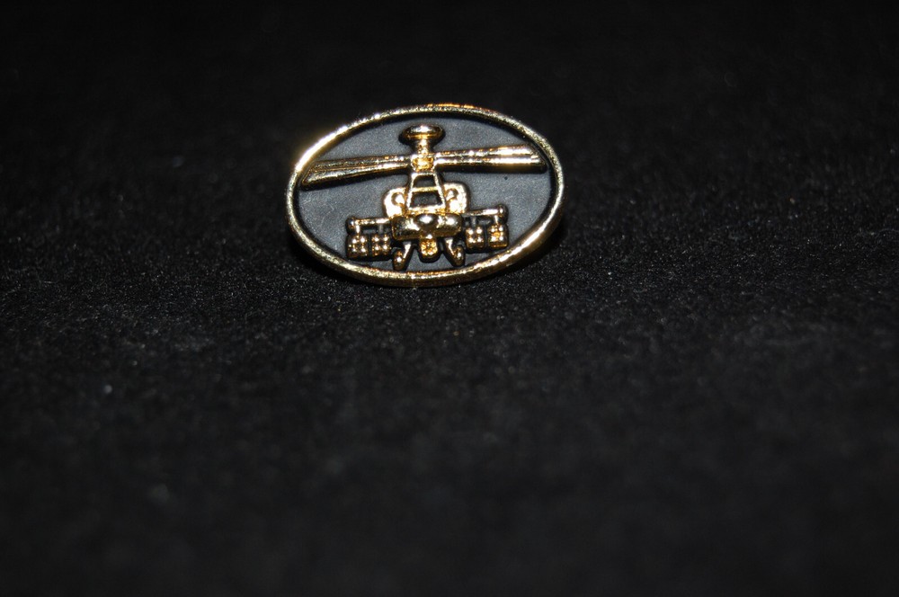 Boeing Ah-64 Apache Attack Helicopter Lapel Pin