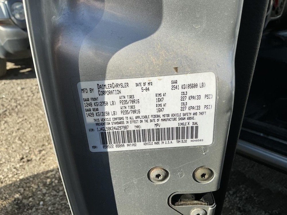 Temperature Control Fits 04-07 LIBERTY 853129