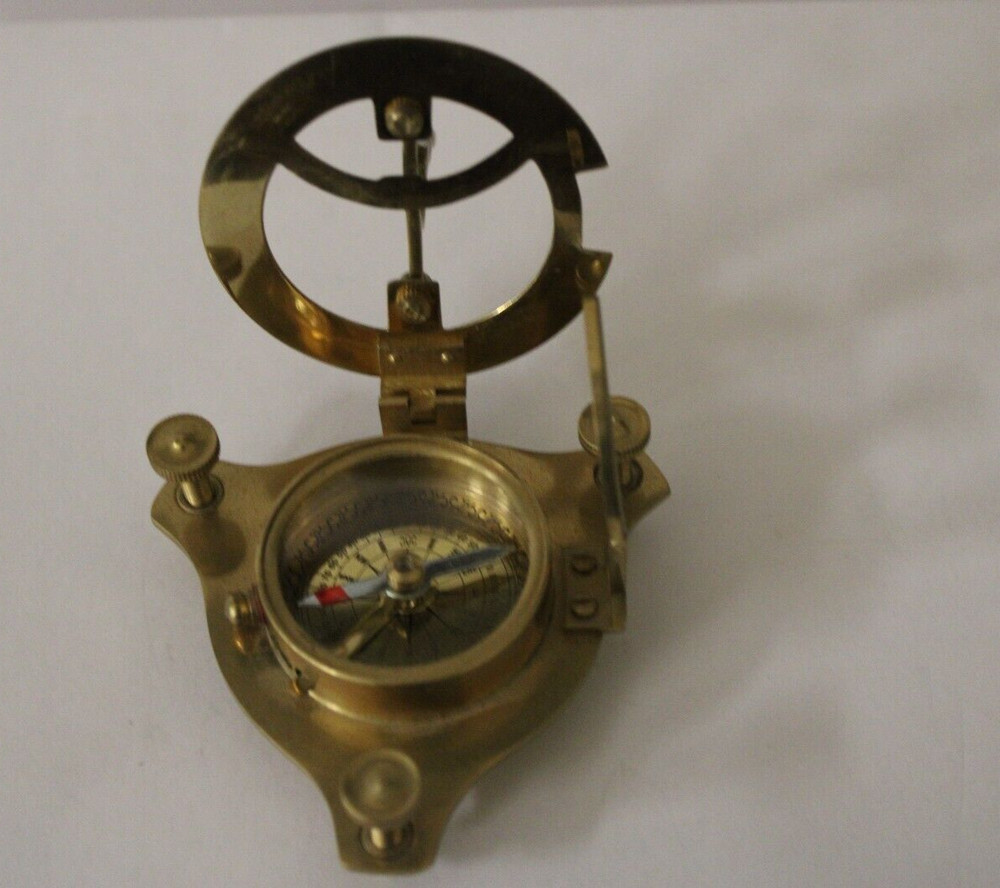 West London Sundial Compass Solid Brass