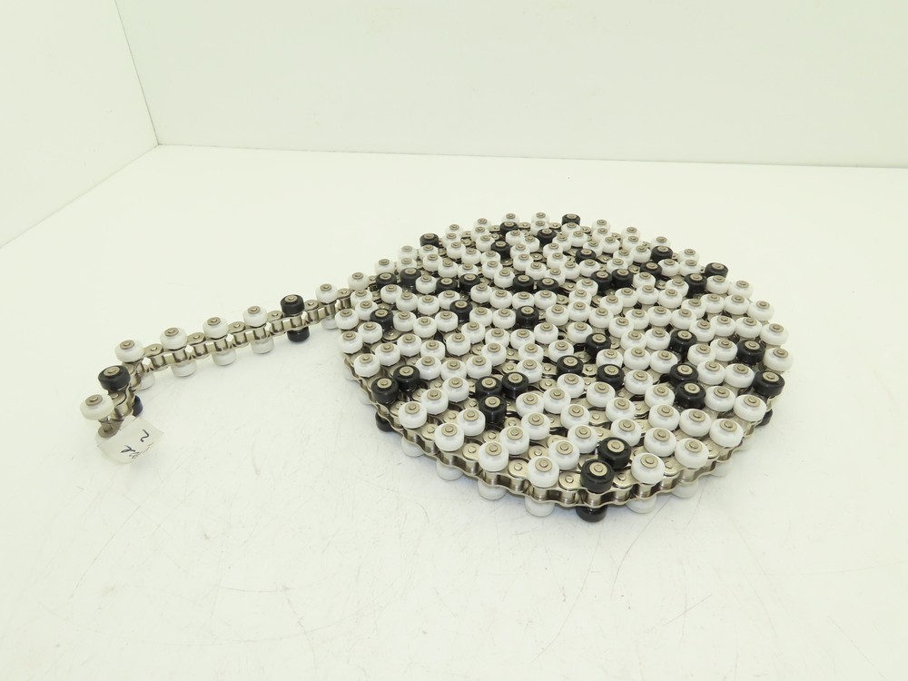 Tsubaki RS50 Chain Lambda Stainless Outboard Rollers 35.5' Long 50 Size