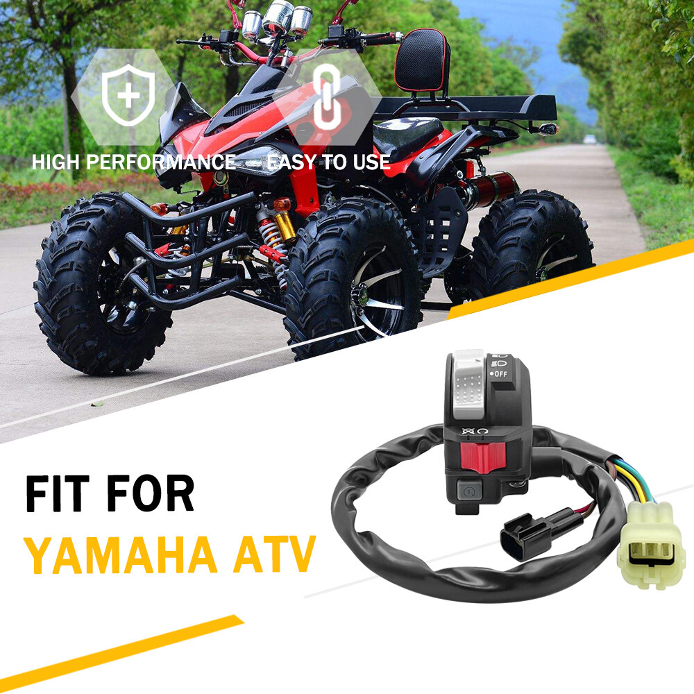 Left Handlebar Control Start Kill Switch Headlight for 2004-2005 Yamaha YFZ450