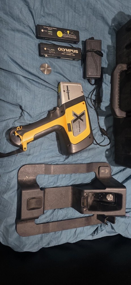 LOADED Olympus Delta X  XRF Analyzer - CAMERA - BLUE TOOTH, GPS - PRINTER 2 BATS