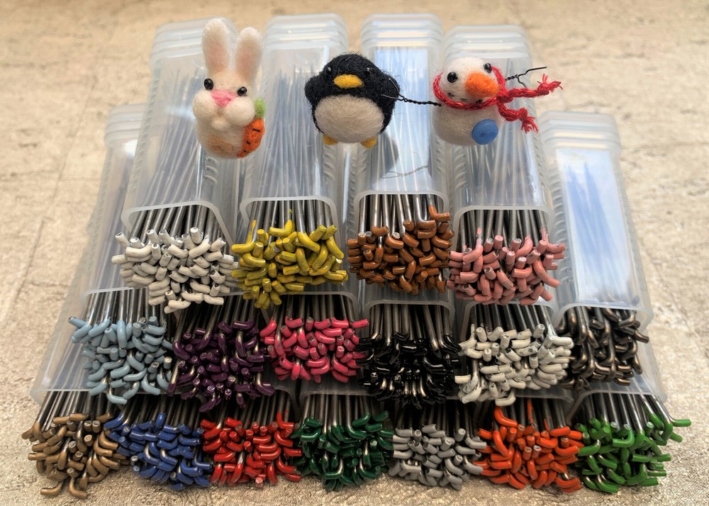 Heidifeathers® Felting Needles Sets 1 - 100,Triangular, Star, Twisted, Reverse..