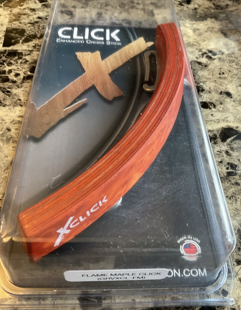 Gruv-X X-Click Flame Maple Enhanced Cross Stick