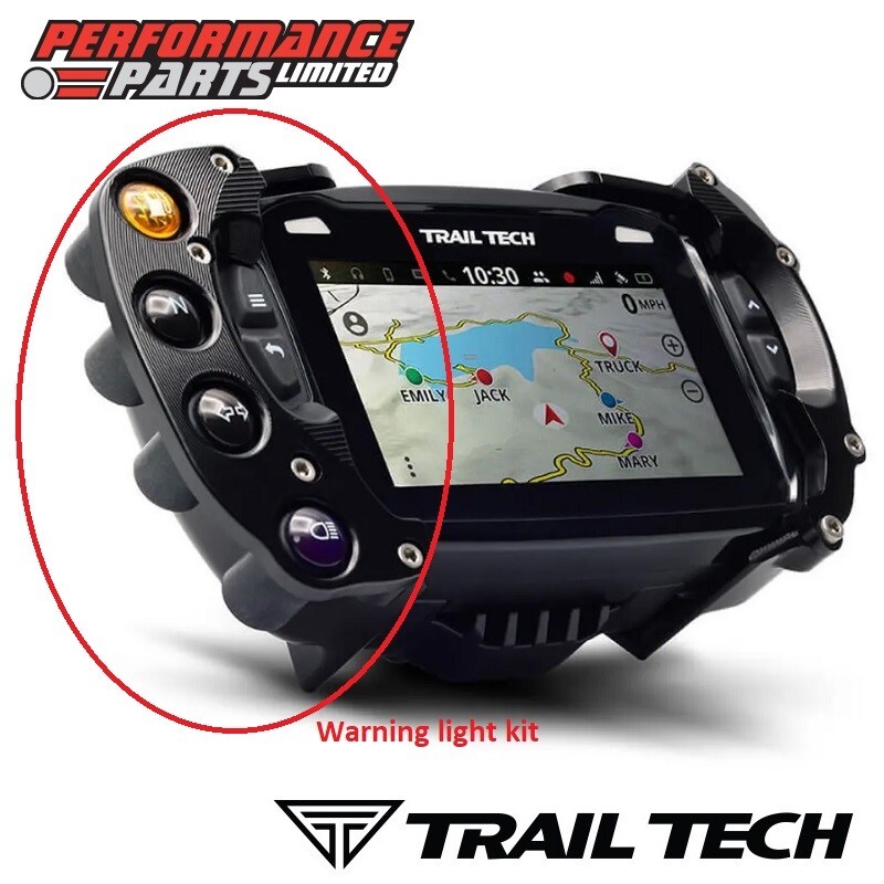 Trail Tech Indicator Light Dashboard Kit For Voyager Pro Protective Case 026-IDB