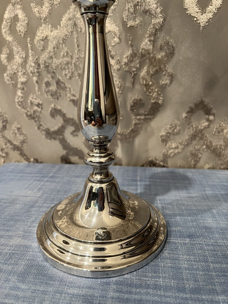 Gorham Sterling Candlesticks model 669, 10” tall