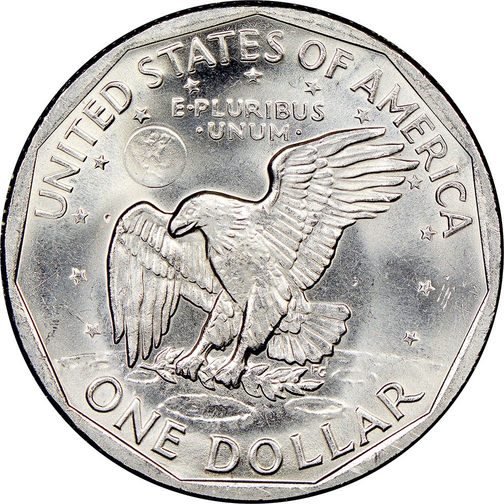 1980-D Mint State Susan B. Anthony Dollar 1$