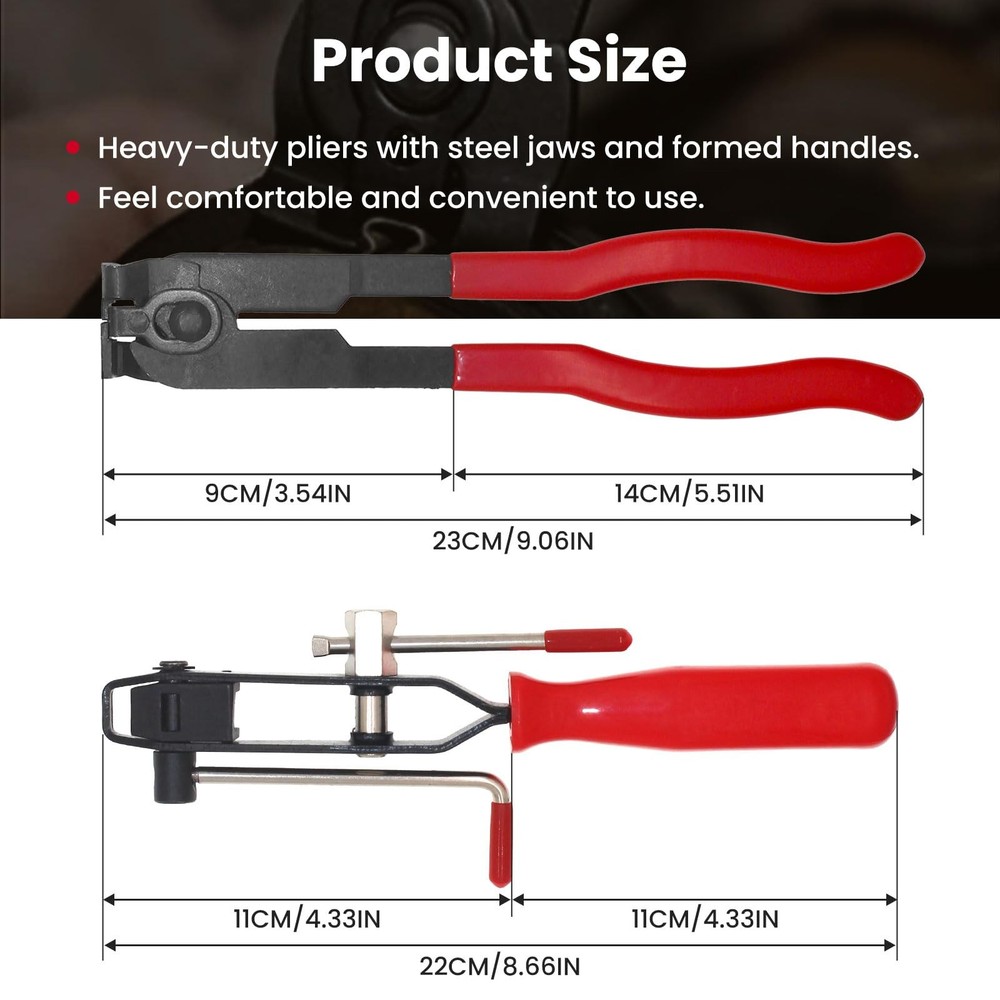 Electrical Connection Pliers 60 Degree Disconnect Plier CV Black