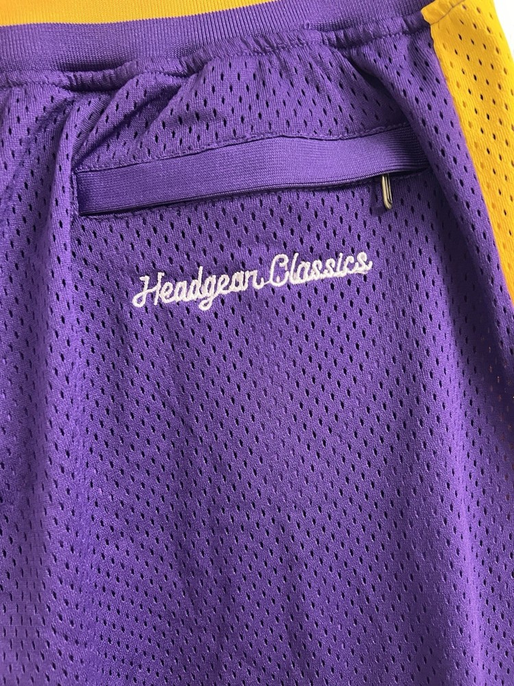 Headgear Classic Authentic Basketball Shorts Crenshaw Size Medium