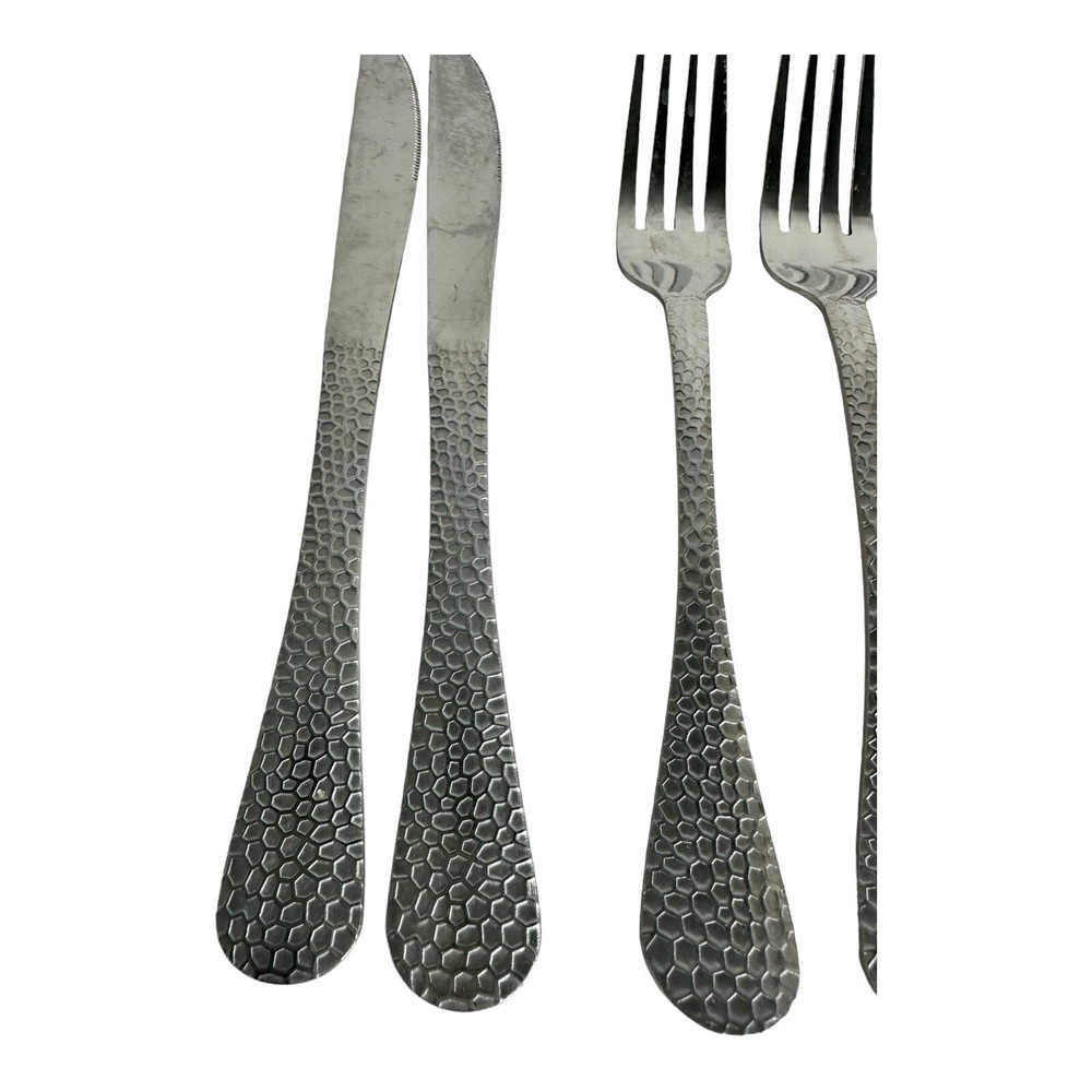 Farberware Stainless Steel Hammered Flatware - Replacement