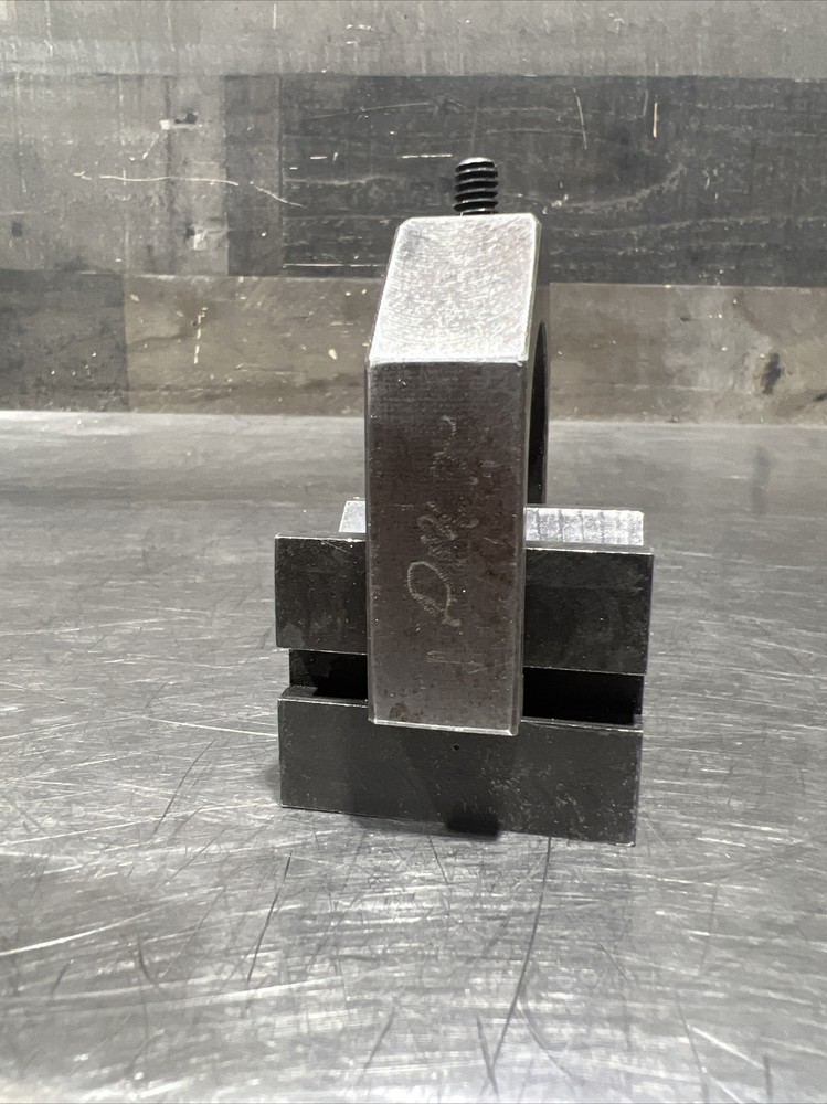 MACHINIST V-BLOCK & Clamp. Used Surplus