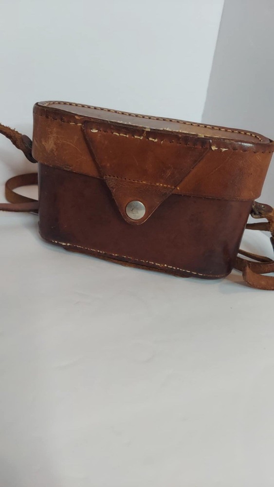 Argus C 44 35mm Camera In Original Leather Case UNTESTED