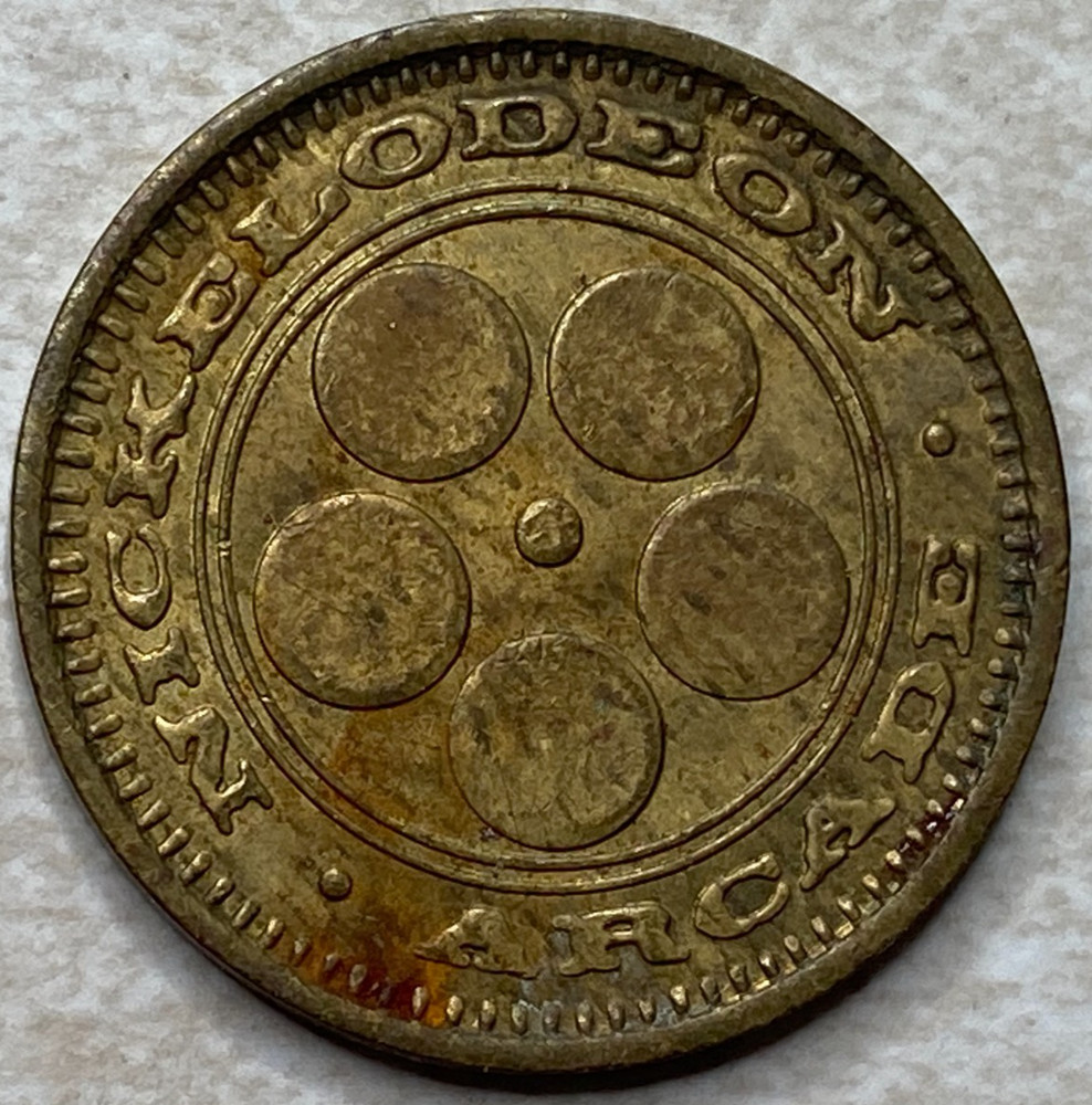 Nickelodeon Arcade Token T2334