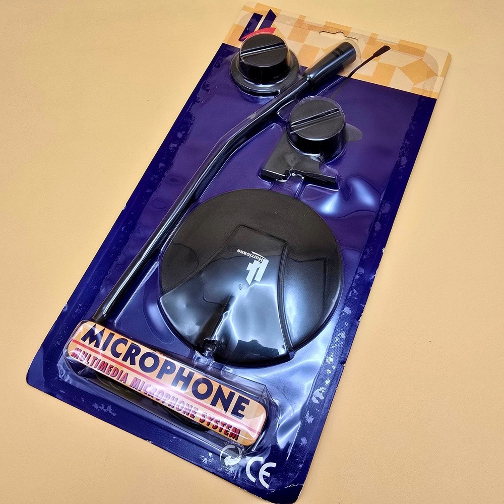 Hurricane Multimedia Microphone System for Computer PC Laptop with Stand Mounts