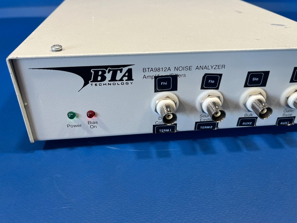 BTA TECHNOLOGY BTA9812A NOISE ANALYZER