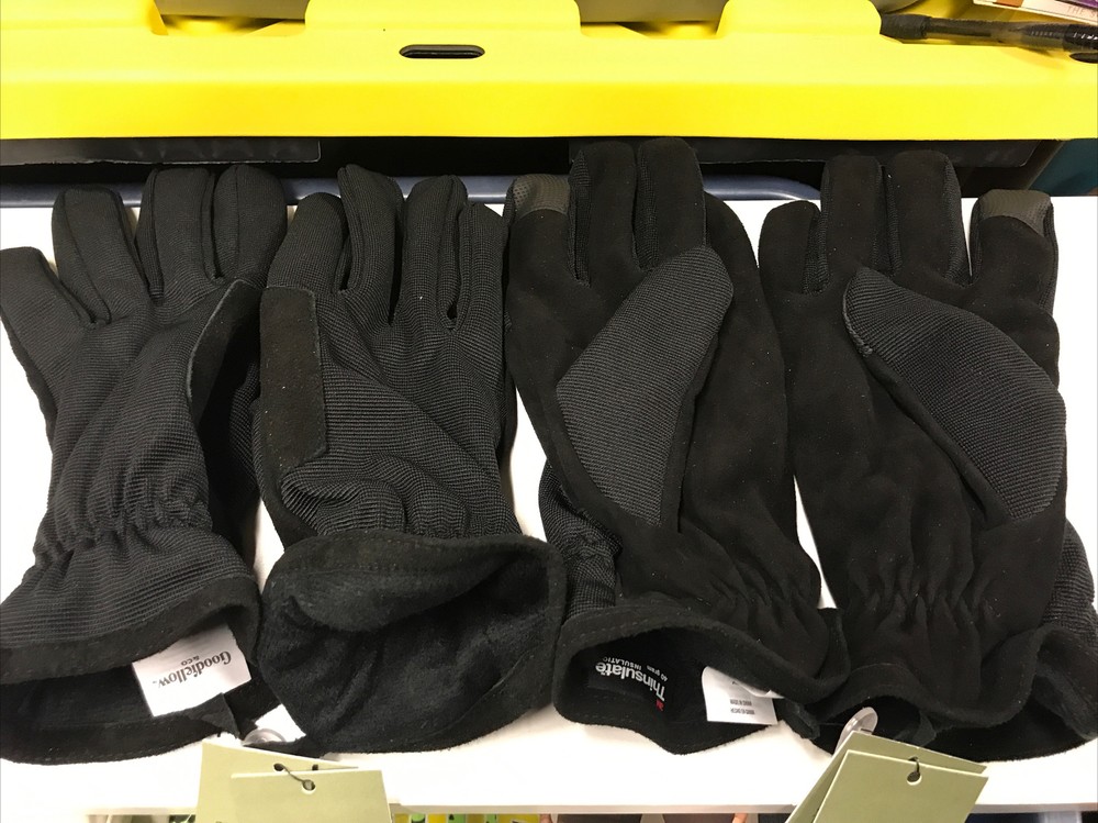 Thinsulate Lined Tech Touch Synthetic Gloves Black Men’s sizing Goodfellow & Co