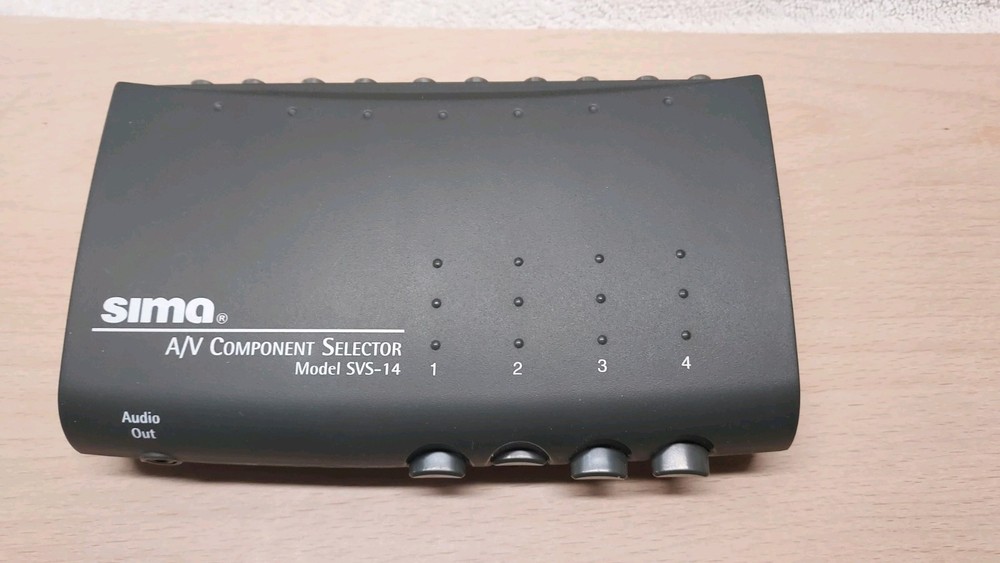 Sima SVS-14 a/v Component Selector 4 Input