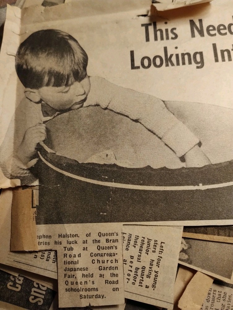 M2d Ephemera 1961 Leicester Picture Stephen Halston
