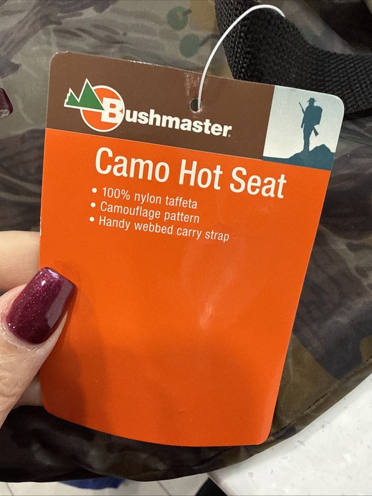 Bushmaster Portable Hot Seat camo NWT