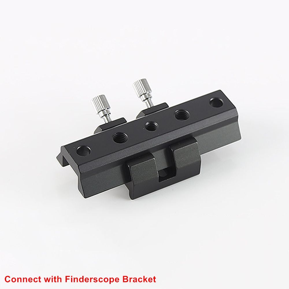 USA 90mm Finder Scope Guide Rail Dovetail Plate Guide Scope Base For Telescope