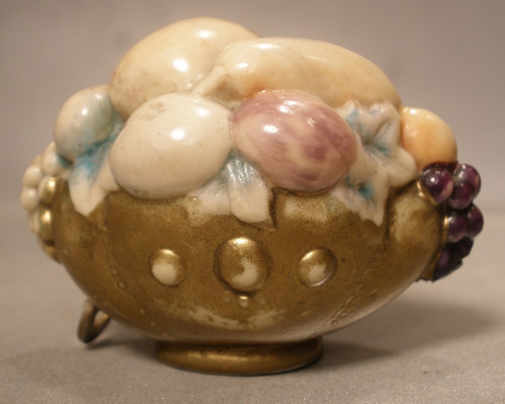 Celluloid Fruit Basket Tape Measure